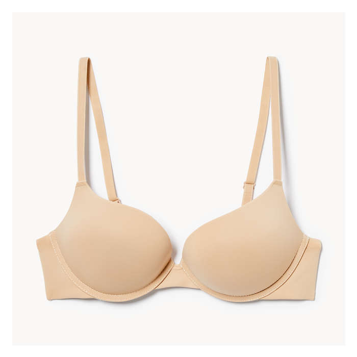 Women's Padded Push Up Bra - Desert Sand